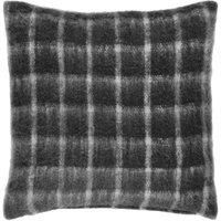 Yard Yarrow Check Faux Mohair Check Polyester Filled Cushion