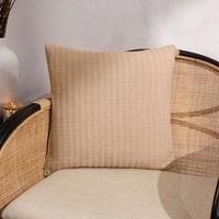 Yard Hush Cotton Linear Cushion Cover