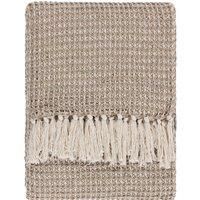 Yard Lorne Waffle Fringed Throw