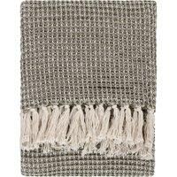 Yard Lorne Waffle Fringed Throw