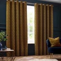 Paoletti Galaxy Chenille Eyelet Curtains