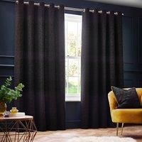 Paoletti Galaxy Chenille Eyelet Curtains