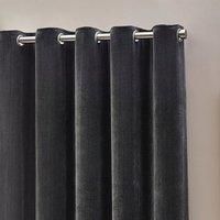 Yard Heavy Chenille Velvet Eyelet Curtains