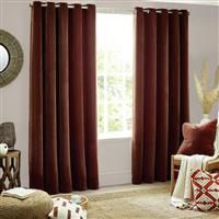 Yard Heavy Chenille Velvet Eyelet Curtains