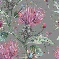 Voyage Maison Elysium Printed Cotton Fabric Onyx