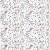 Voyage Maison Ilinizas Printed Cotton Fabric Coral Natural