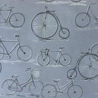 Voyage Maison Pennyfarthing Printed Cotton Fabric Antique
