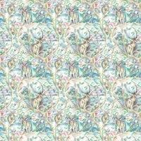 Voyage Maison Whinlatter Printed Cotton Fabric Teal