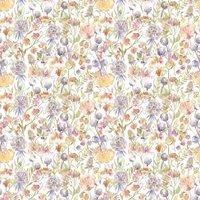 Voyage Maison Autumn Floral Printed Linen Fabric Linen