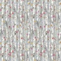 Voyage Maison Hope Ecru Printed Cotton Fabric Carnival
