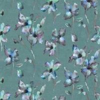 Voyage Maison Degas Printed Viscose Fabric Azurite