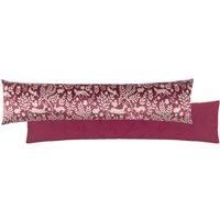 Skandi Woodland Animal Velvet Draught Excluder Cover