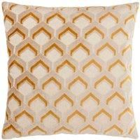 Paoletti Ledbury Velvet Jacquard Polyester Filled Cushion