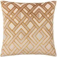Paoletti Henley Velvet Jacquard Polyester Filled Cushion