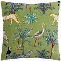 Wylder Tropics Wilds Tropical Cotton Polyester Filled Cushion
