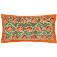 Paoletti Casa Embroidered Polyester Filled Cushion