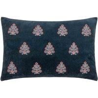 Paoletti Rennes Embroidered Polyester Filled Cushion