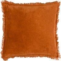 Yard Jaye Velvet Fringed Polyester Filled Cushion