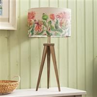 Aratus Table Lamp With Enchanting Thistle Eva Lampshade
