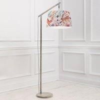 Quintus Floor Lamp With Leaping Into The Fauna Quintus Lampshade