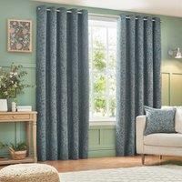 Wylder Nature Grantley Jacquard Eyelet Curtains