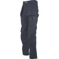 Dickies Mens Work Trousers Navy Blue Cargo Combat Eisenhower with FREE KNEE PADS
