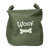 Rosewood Forest Canvas Bag | Pet Dog Toy Carrier | Basket Storage Box 33x27x20cm