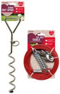 Rosewood Yard Accessories Tie-Out Cable, 15 ft