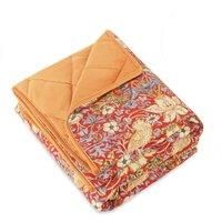 Rosewood x Morris & Co. Strawberry Thief Pet Blanket, Burgundy, 150cm x 100cm