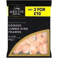 Arctic Royal Cooked Jumbo King Prawns 180g