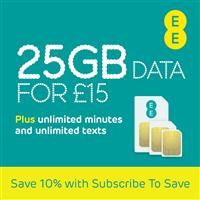 EE 25GB Pay As You Go Sim Card