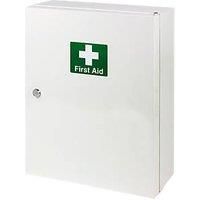 Wallace Cameron First Aid Cabinet Wall Mounted Lockable Locking White VAT Incl