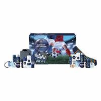 NIVEA MEN Advent Calendar 2025 Gift Set (24 Products) - Men Gift Set - Includes Men/'s Moisturiser, Face Wash, Shower Gel, Post Shave Balm, Lip Balms, Anti-Perspirants and More