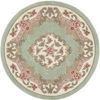 Origins Shensi Round Rug Green 120cm Diameter