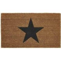 My Mat Printed Coir Star 45X75, Grey