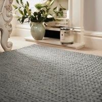 Rug Guru Fusion Dove Grey 80 x 150cm