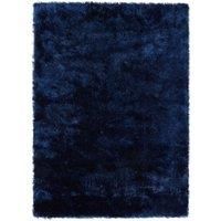 Rugs Direct Origin Shimmer Indigo Rug, Polyester, 120 x 170