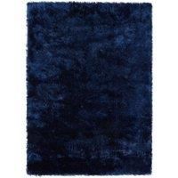 Rugs Direct Origin Shimmer Indigo Rug, Polyester, 120 x 170