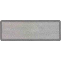 My Mat My Stain Resistant Stripe Silver 67X200, Grey