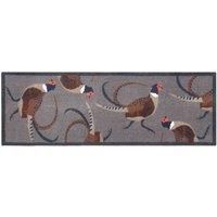 My Mat Nylon Indoor Pattern My Pheasant Runner 50X150, Grey