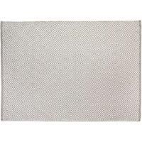 Woven Hug Rug Natural Door Mat Runner Various Sizes Made From Plastic Bottles from the ocean (Diamond Natural, 120x70cm)