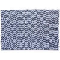Hug Rug Woven Herringbone Rug Navy 120 x 170cm