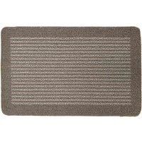 My Stain Door Mat, Stain Resistant, Perfect for Indoor Use, Front Door, Entryway and Patio, Stripe Stone 50x75cm