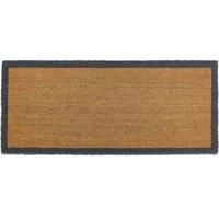 My Mat Printed Coir Border, Perfect for Indoor and Outdoor Use, Large Welcome Mat for Front Door, Entryway and Patio 55x125cm
