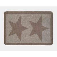 My Stain Door Mat, Stain Resistant, Perfect for Indoor Use, Front Door, Entryway and Patio, Star Stone 67x100cm