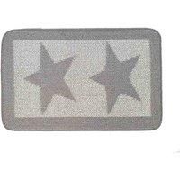 My Mat My Stain Resistant Star Silver 50X80, Grey