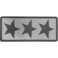 My Mat My Stain Resistant Star Charcoal 67X150, Grey