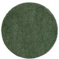 Ripley Stain Resistant Circle Green Rug - 100x100cm