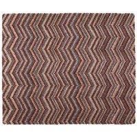 My Mat Cotton Indoor Candy Spice Zig Zag Door Mat, Pattern Washable Doormat for Hallway, Kitchen, Front Door 80X95cm