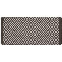 My Mat My Stain Resistant Cosy Charcoal 67X150, Black